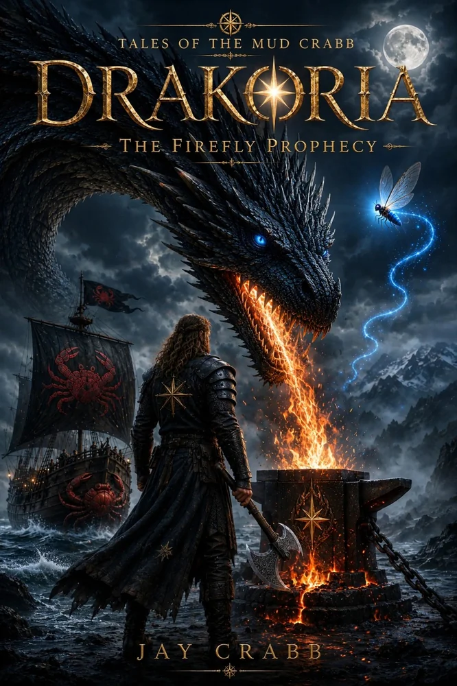 Drakoria: The Firefly Prophecy book cover