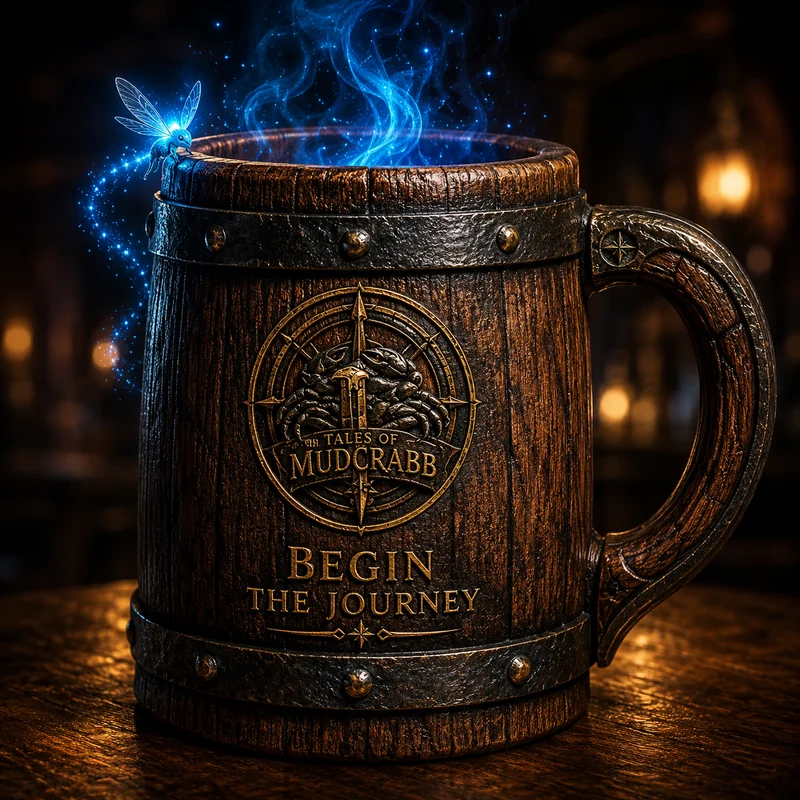 Begin the Journey tavern mug